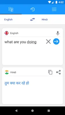 English To Hindi Translator android App screenshot 2